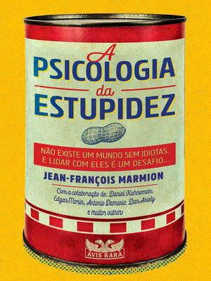 cover image of A psicologia da estupidez
